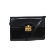 Pre-owned Leather gucci-bags Gucci Vintage , Black , Dames