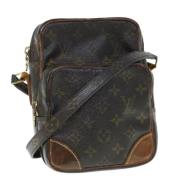 Pre-owned Canvas louis-vuitton-bags Louis Vuitton Vintage , Brown , Da...