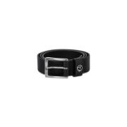 Leren Riem Riced - Zwart Redskins , Black , Heren