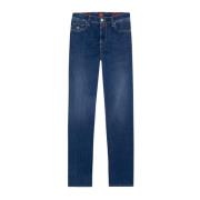 Jeans met Personalisatie: Initiaal Detail Tramarossa , Blue , Heren