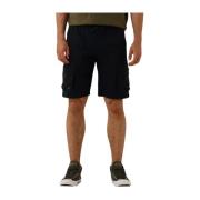 Blauwe Cargo Shorts Tech Fabric PME Legend , Blue , Heren