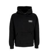 Zwarte hoodie met kangoeroezak Propaganda , Black , Heren