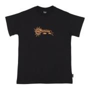 Zwarte Heren Tee met Aangepast Logo Propaganda , Black , Heren