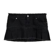 Denim rok Misbhv , Black , Dames