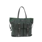 Pre-owned Nylon prada-bags Prada Vintage , Green , Dames