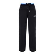 Broek met logo Off White , Black , Dames