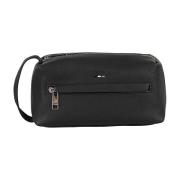 Stijlvolle Ray Washbag voor Reisbenodigdheden Hugo Boss , Black , Here...