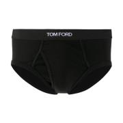 Zwarte Brief Ondergoed Tom Ford , Black , Heren