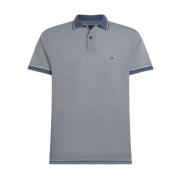 Katoenen Piqué Polo - Grijs Tommy Hilfiger , Gray , Heren