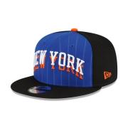 9fifty Snapback NBA - Blauw Logo New Era , Blue , Heren