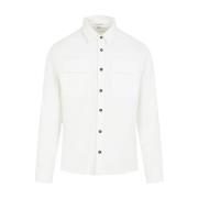 Wit Overhemd Aw24 Stijlvol C.p. Company , White , Heren