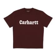 Bubble Tee Soft Fit Crew Neck Carhartt Wip , Brown , Dames