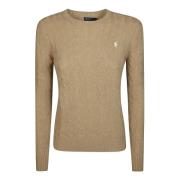 Julianna Crew Neck Sweater Ralph Lauren , Brown , Dames