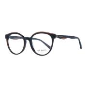 Zwarte Ronde Optische Monturen Ted Baker , Black , Dames