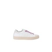 Leren Sneaker P448 , White , Dames