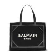 Stijlvolle Dames Handtas Collectie Balmain , Black , Dames