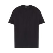 Katoenen T-shirt Canada Goose , Black , Heren