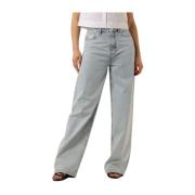 Wide Jeans Kailygz Hw Gestuz , Blue , Dames