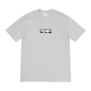 Limited Edition Box Logo Tee Supreme , Gray , Heren