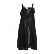 Jurk met strikken Maison Margiela , Black , Dames