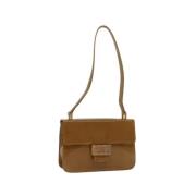 Pre-owned Leather prada-bags Prada Vintage , Beige , Dames