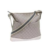 Pre-owned Canvas gucci-bags Gucci Vintage , Gray , Dames