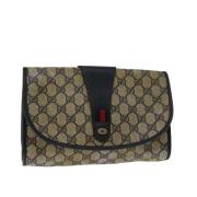 Pre-owned Canvas gucci-bags Gucci Vintage , Blue , Dames