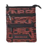 Logo Print Schoudertas - XS Rapid Redskins , Black , Heren