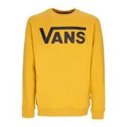 Klassieke Crew II Sweatshirt Gouden Geel Vans , Yellow , Heren