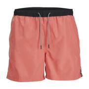 Fiji Black Tape Zwemshorts Jack & Jones , Pink , Heren