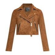 Leren jas Dalby AllSaints , Brown , Dames