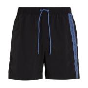 Logo Band Zwemshorts - Zwart Tommy Jeans , Black , Heren