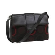 Pre-owned Cotton shoulder-bags Salvatore Ferragamo Pre-owned , Black ,...