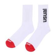 Giga Socks Wit Katoenmix Sok Usual , White , Heren