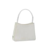 Pre-owned Leather prada-bags Prada Vintage , White , Dames