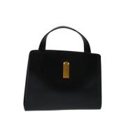 Pre-owned Leather handbags Gucci Vintage , Black , Dames