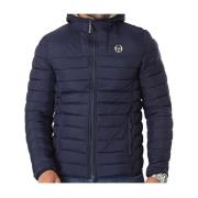 Geborduurd logo capuchonjack - Sergio Tacchini Sergio Tacchini , Blue ...