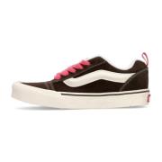 Retro Lage Schoen Bruin/Wit Jaren 90 Stijl Vans , Multicolor , Dames