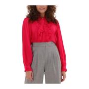 Fuchsia Blouse Lamar Suncoo , Pink , Dames