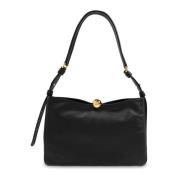 Schoudertas Sfera Medium Furla , Black , Dames