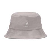 Moonstruck Gewassen Bucket Hoed Kangol , Gray , Unisex