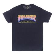 Godzilla Burst Navy Tee Shirt Thrasher , Blue , Unisex