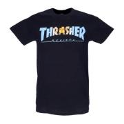 Argentina Revista Tee Zwart Thrasher , Black , Unisex