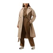 Zand Trenchcoat Giacomo , Beige , Dames