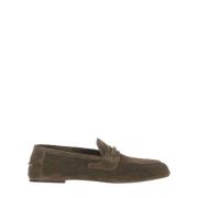 Klassieke Slip-On Loafer Schoenen Gucci , Brown , Heren