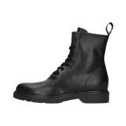 Zwarte Veterboots Nerogiardini , Black , Dames