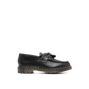 Tassel Loafers Zwart Leren Schoenen Dr. Martens , Black , Dames