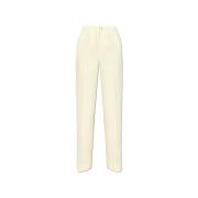 Geplooide broek Moncler , Beige , Dames