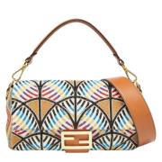 Pre-owned Leather fendi-bags Fendi Vintage , Multicolor , Dames