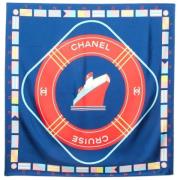 Pre-owned Silk scarves Chanel Vintage , Multicolor , Dames